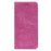For Samsung Galaxy A37 5G Case Strong Magnetic Leather Wallet Phone Cover with Striped Texture - Rose - 5