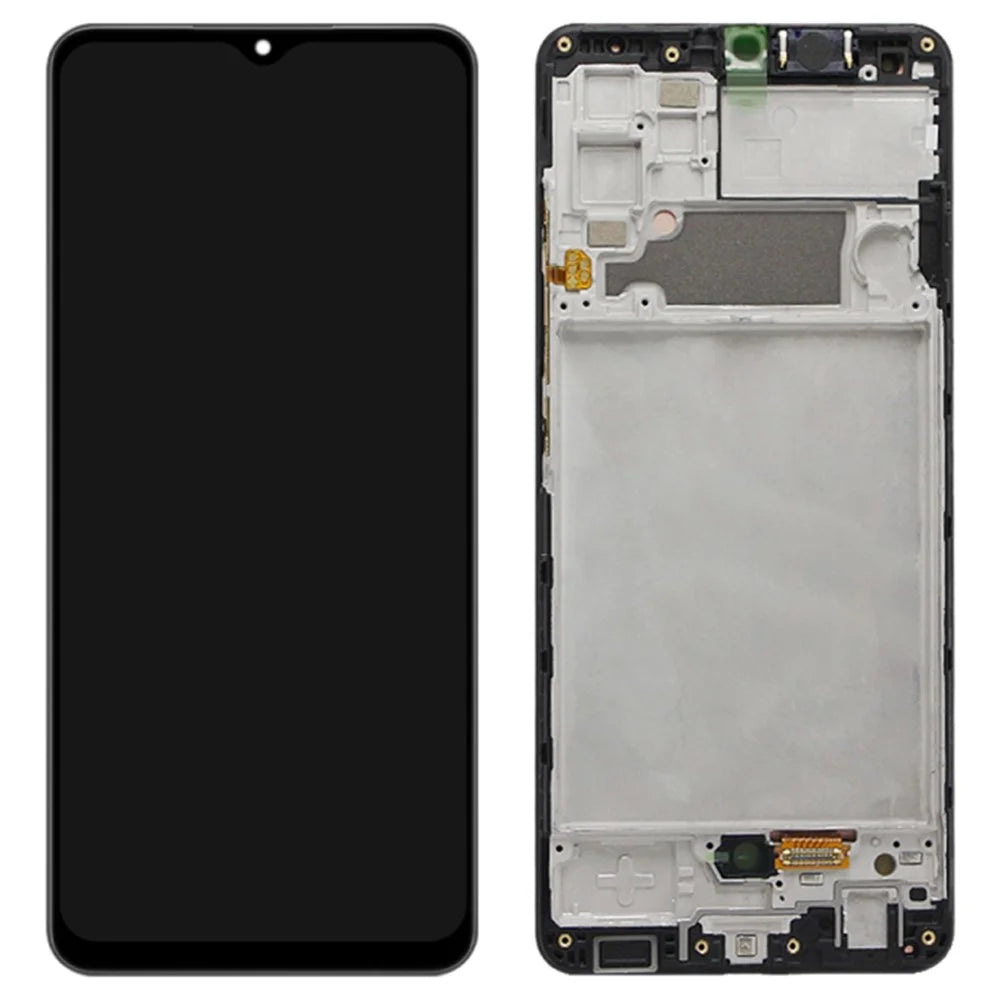 For Samsung Galaxy A32 4G (EU Version) A325 Grade C OLED Screen and Digitizer Assembly + Frame (without Logo) - 1