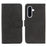For Samsung Galaxy A57 5G Case Flip Wallet Striped Texture Leather Phone Cover - Black - 1