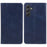 For Samsung Galaxy A27 5G Case Strong Magnetic PU Leather Phone Cover Calf Texture - Blue - 1