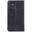 For Samsung Galaxy A57 5G Case Strong Magnetic PU Leather Phone Cover Calf Texture - Black - 7