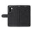 For Samsung Galaxy A37 5G Wallet Case Leather Phone Cover Stand with Curved Line Design -  Black - 3