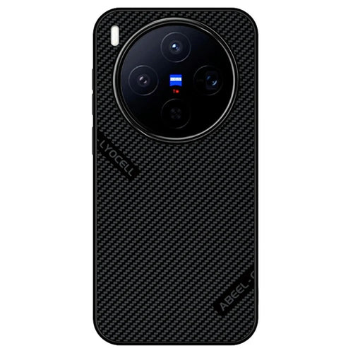 ABEEL CF-Lyocell Series For vivo X300 5G Magnetic Case Microfiber + PC + E-TPU Phone Cover - No.1 - 1