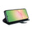 For Samsung Galaxy A57 5G Case Genuine Split Leather Phone Cover with Wallet Stand - Black - 3