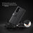 For Samsung Galaxy A57 5G Case Genuine Split Leather Phone Cover with Wallet Stand - Black - 4