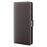 For Samsung Galaxy A37 5G Case Genuine Split Leather Phone Cover with Wallet Stand - Brown - 6