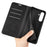 For Samsung Galaxy A57 5G Case Skin Touch Leather Wallet Phone Cover - Black - 5