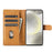 N.BEKUS CSJ-001 For Samsung Galaxy S26 Stand Case PU Leather Wallet Phone Cover - Brown - 2
