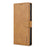 N.BEKUS CSJ-001 For Samsung Galaxy A57 5G Stand Case PU Leather Wallet Phone Cover - Brown - 6