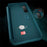 Protective Shell for Samsung Galaxy S23, Cellphone Protector Book Style Cover PU Leather+TPU+Acrylic Hybrid Case - Blue - 3