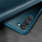 Protective Shell for Samsung Galaxy S23, Cellphone Protector Book Style Cover PU Leather+TPU+Acrylic Hybrid Case - Blue - 7