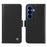 YIKATU For Samsung Galaxy S26+ Wallet Phone Case  YK-003 Leather Stand Cover -  Black - 1