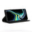 For Samsung Galaxy A37 5G Wallet Case Magnetic Closing Leather Phone Cover - Black - 3