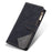 For Samsung Galaxy S26 Wallet Case Color Splicing Leather Phone Cover with Stand - Black - 6