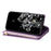 For Samsung Galaxy S26+ Case Starry Sky Carving Leather Wallet Phone Cover with Wrist Strap - Purple - 2