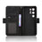 For Oukitel C2 Leather Case Phone Wallet Cover with Multiple Card Slots - Black - 4