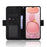 For Oukitel C3 Leather Case Phone Wallet Cover with Multiple Card Slots - Black - 5