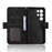 For Realme C85 Pro 4G Leather Case Phone Wallet Cover with Multiple Card Slots - Black - 4