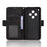 For vivo Y500 Pro 5G Leather Case Phone Wallet Cover with Multiple Card Slots - Black - 4