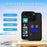 For iPhone 16 Pro Max DIY Pixel Animation Case Smart Voice Control Creative LED Phone Cover - 3
