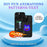 For iPhone 16 Pro Max DIY Pixel Animation Case Smart Voice Control Creative LED Phone Cover - 5
