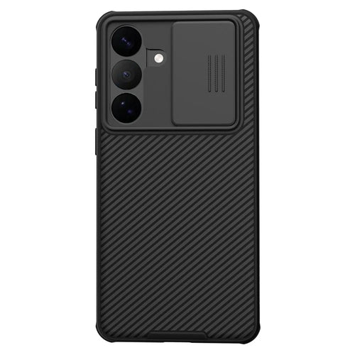 NILLKIN Camshield Pro Series for Samsung Galaxy S26+ Case PC + TPU Phone Cover with Camera Slider - Black - 1