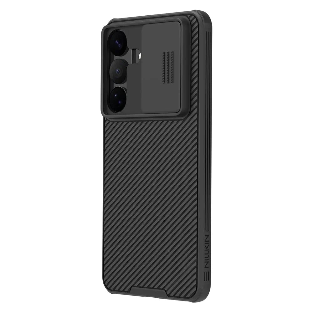 NILLKIN Camshield Pro Series for Samsung Galaxy S26+ Case PC + TPU Phone Cover with Camera Slider - Black - 2