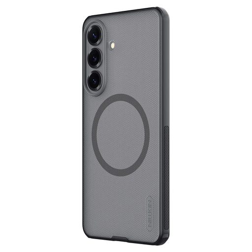NILLKIN Super Frosted Shield Pro for Samsung Galaxy S26+ Magnetic Case Matte PC TPU Clear Black Phone Back Cover - Transparent Black - 2