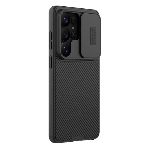 NILLKIN Camshield Pro Series for Samsung Galaxy S26 Ultra Case PC + TPU Phone Cover with Camera Slider - Black - 1
