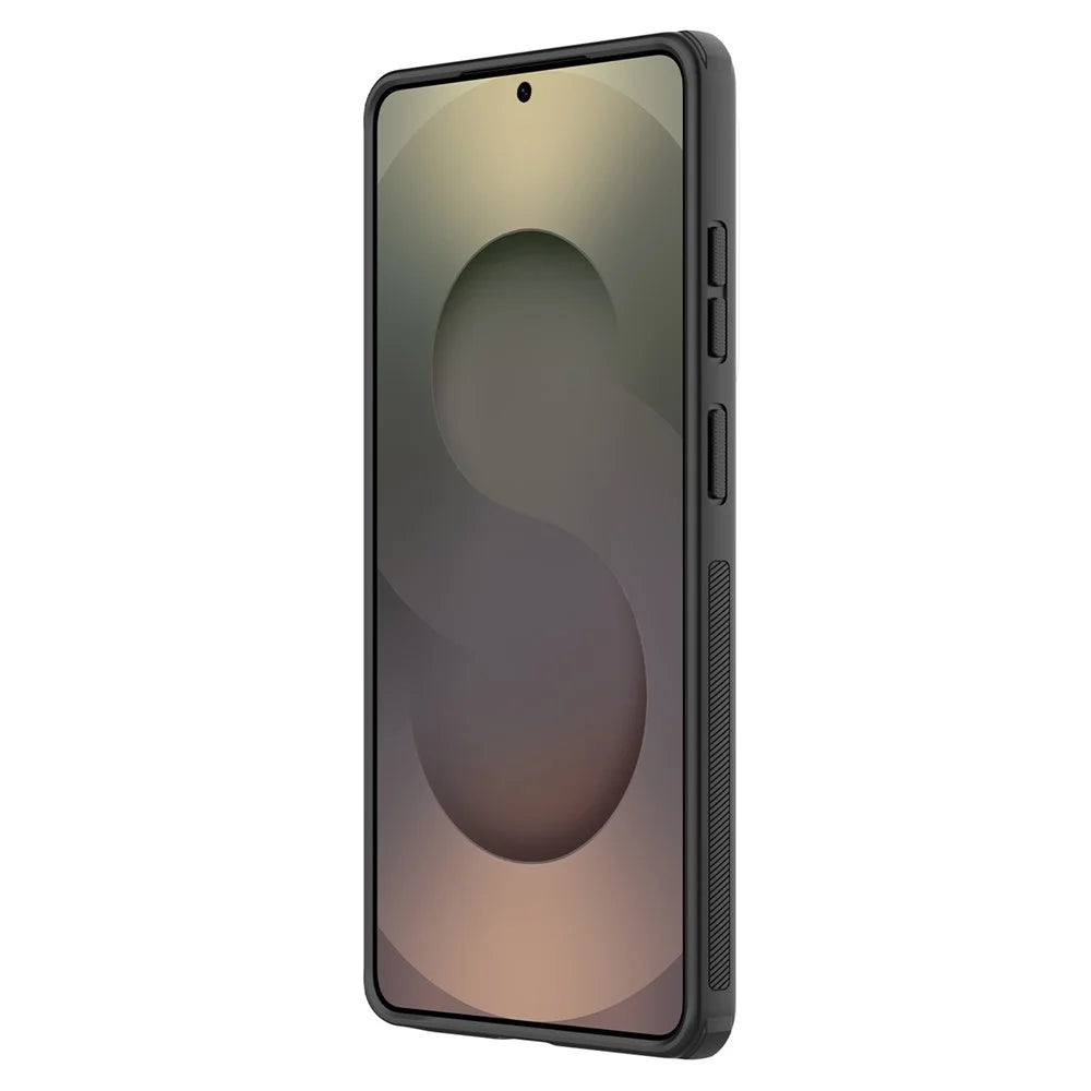 NILLKIN Super Frosted Shield Pro for Samsung Galaxy S26 Ultra Magnetic Case Matte PC TPU Clear Black Phone Back Cover - Transparent Black - 4