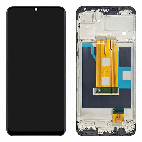LCD Screen and Digitizer Assembly + Frame For Realme Note 60  /  60x 4G Grade B (without Logo) - 1