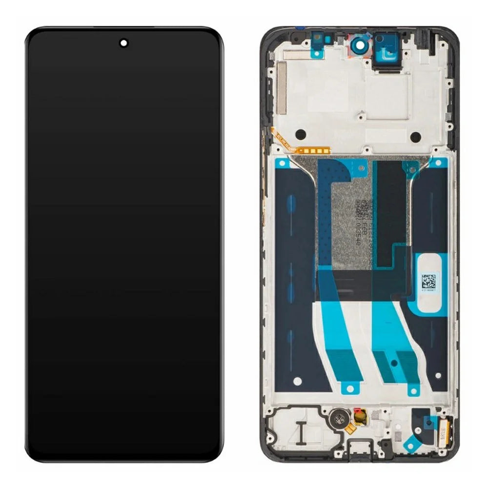 For Realme 12 5G Grade C LCD Screen and Digitizer Assembly + Frame (TFT Technology) (without Logo) - 1
