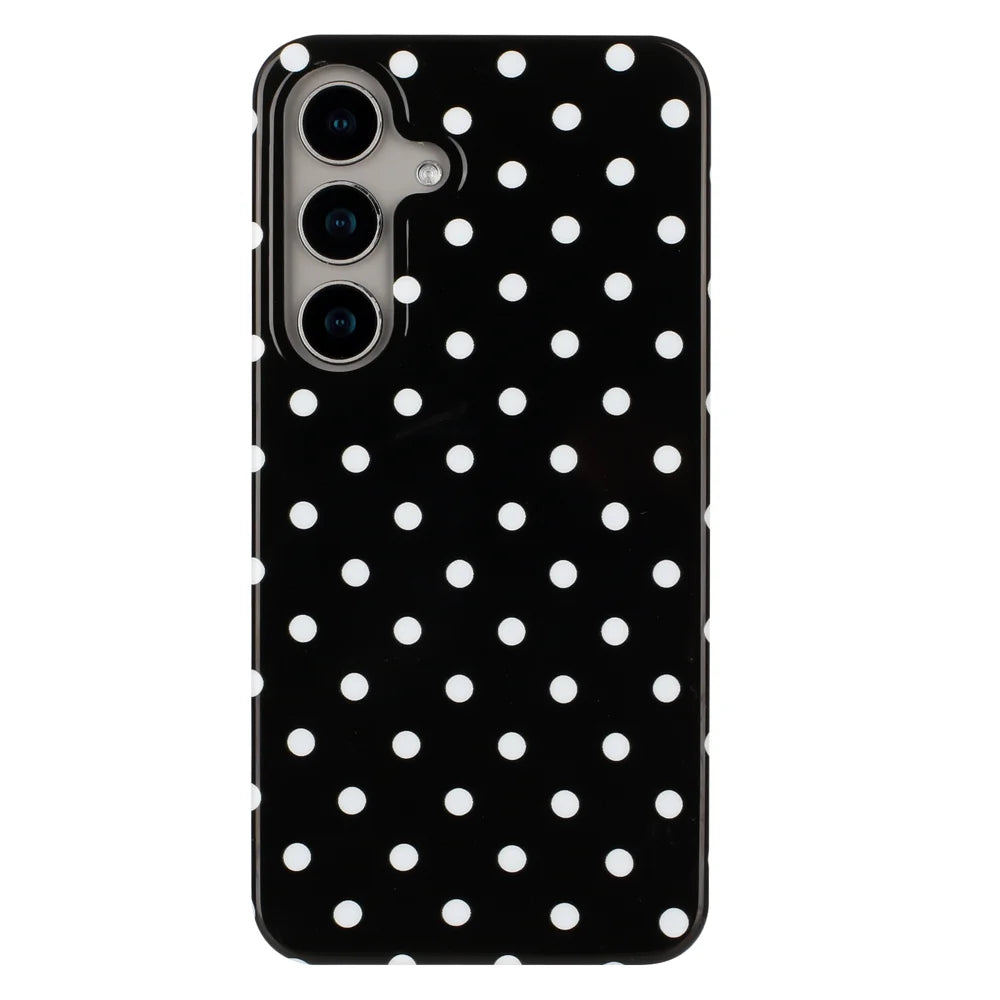 For Samsung Galaxy A36 5G / Galaxy A56 5G Case Dot Design IMD TPU Phone Back Cover - Black - 3