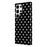 For Samsung Galaxy S25 Ultra Case Dot Design IMD TPU Phone Back Cover - Black - 4