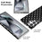 For Samsung Galaxy S25 Ultra Case Dot Design IMD TPU Phone Back Cover - Black - 5