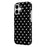 For iPhone 16 Case Dot Design IMD TPU Phone Back Cover - Black - 4