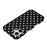 For iPhone 16 Case Dot Design IMD TPU Phone Back Cover - Black - 6
