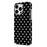 For iPhone 16 Pro Case Dot Design IMD TPU Phone Back Cover - Black - 4
