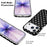 For iPhone  18 Pro / 17  Pro Case Dot Design IMD TPU Phone Back Cover - Black - 5