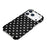 For iPhone  18 Pro / 17  Pro Case Dot Design IMD TPU Phone Back Cover - Black - 7