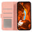 ABEEL For Samsung Galaxy A57 5G Case Color Splicing Leather Flip Phone Cover RFID Blocking - Pink - 2