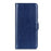 For Samsung Galaxy A57 5G Case Crazy Horse Texture PU Leather Phone Stand Cover - Blue - 5