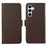 ABEEL For Samsung Galaxy A37 5G Case Litchi Texture Leather RFID Blocking Phone Cover - Brown - 1