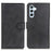 For Samsung Galaxy A57 5G Case Cowhide Texture Leather Wallet Stand Phone Cover - Black - 1