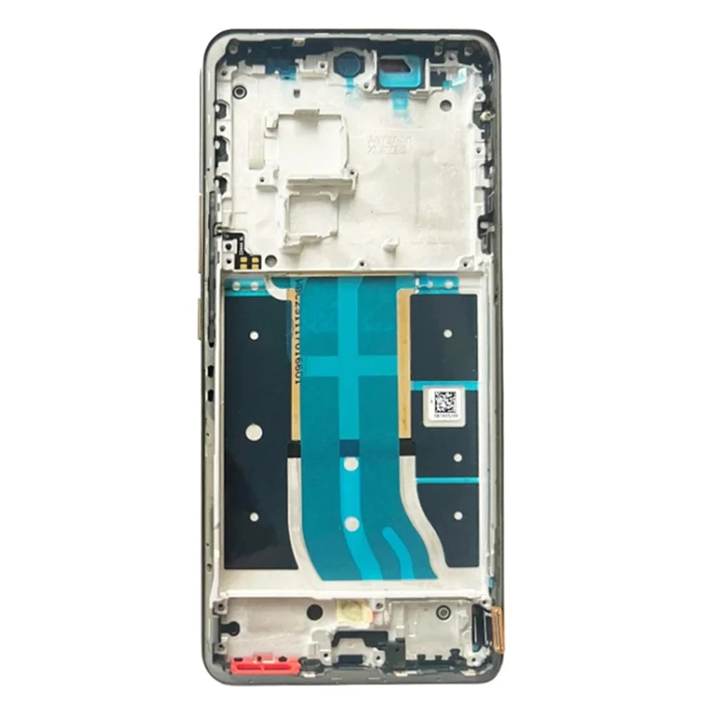 For Realme 12 Pro 5G / 12 Pro+ 5G OEM Grade S AMOLED Screen and Digitizer Assembly + Frame (without Logo) - Gold - 3