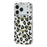 For iPhone 17 Pro Max Magnetic Case Clear Anti-Yellowing PC + TPU Phone Back Cover Leopard Print Design - Black - 2