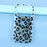 For iPhone 17 Pro Max Magnetic Case Clear Anti-Yellowing PC + TPU Phone Back Cover Leopard Print Design - Black - 5
