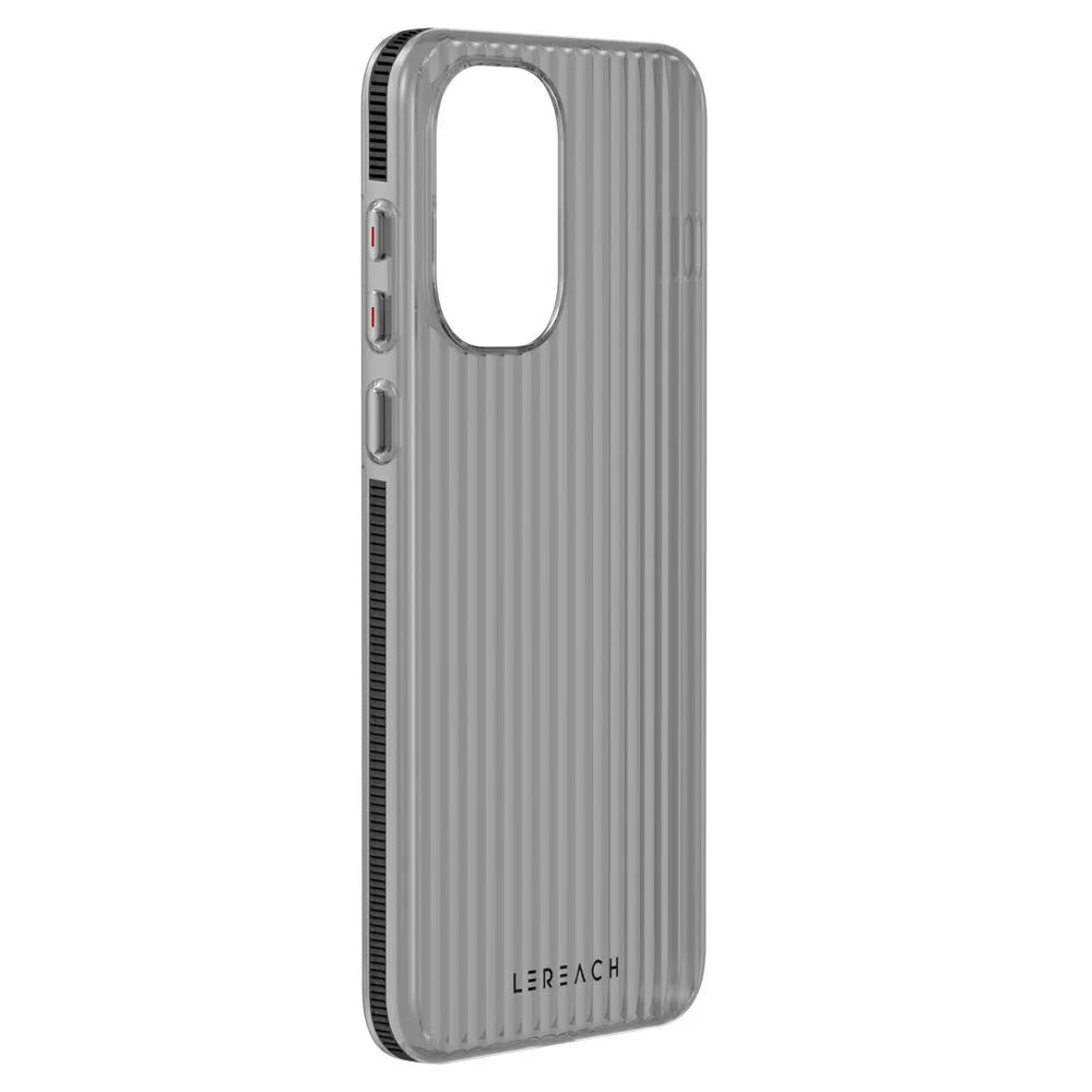 LEREACH TOC Series for OnePlus 15R 5G / Ace 6T 5G / Ace 6 5G Case Flowing Grid PC Phone Cover - Black - 3