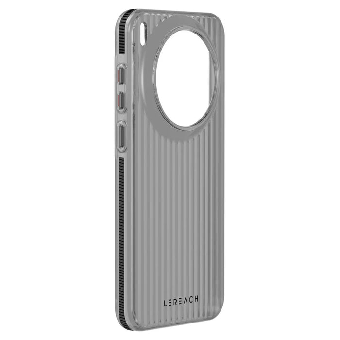 LEREACH TOC Series for vivo X300 5G Case Flowing Grid PC Phone -  Black - 3