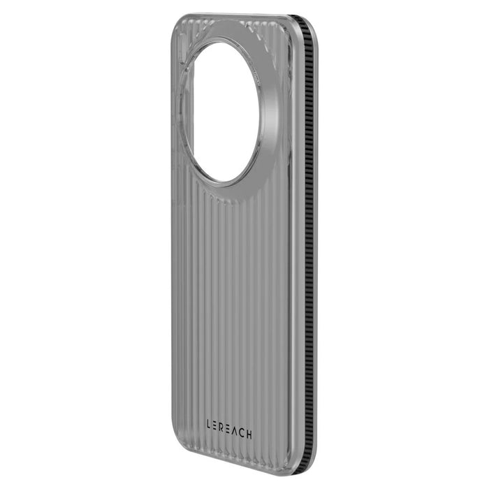 LEREACH TOC Series for vivo X300 5G Case Flowing Grid PC Phone -  Black - 4